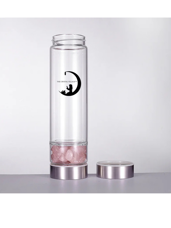 Crystal Infused Water Bottle - The Crystal Village