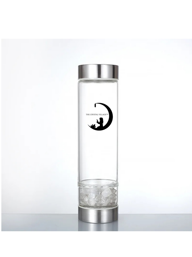 Crystal Infused Water Bottle - The Crystal Village