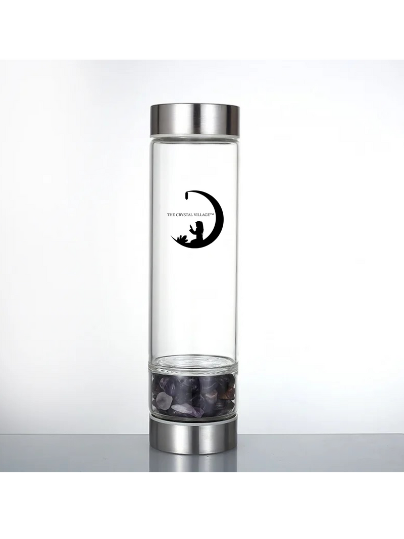 Crystal Infused Water Bottle - The Crystal Village